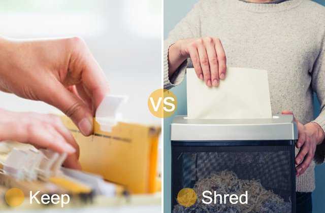 Cleaning Your Financial House: 4 Items to Keep and 4 to Shred